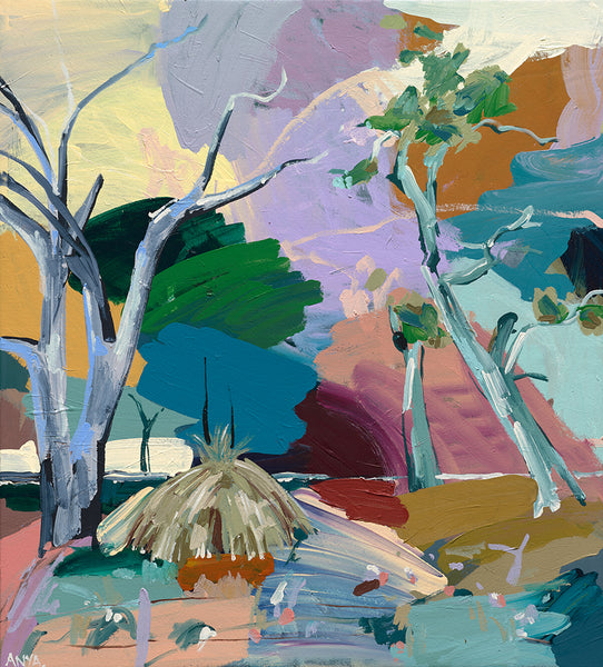 'Now That You Keep Me Warm' Framed Canvas Print