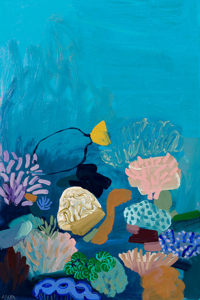 'Reef no.27' CANVAS PRINT