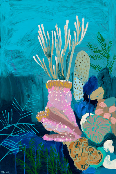 'Reef no.28' PAPER PRINT