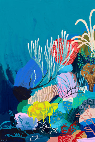 'Reef no.29' CANVAS PRINT