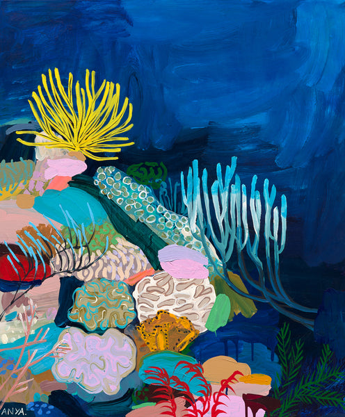 'Reef no.32' PAPER PRINT