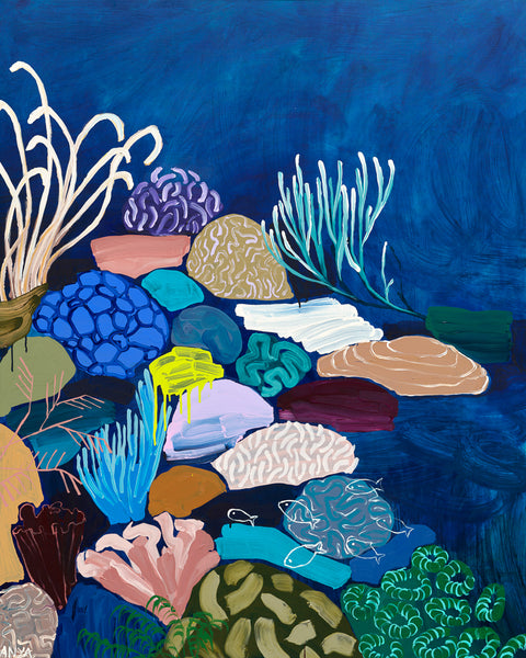 'Reef no.34' PAPER PRINT