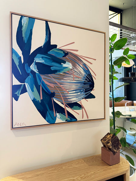 'A Close Moment' Framed Canvas Print