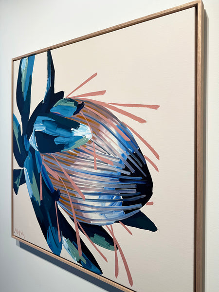 'A Close Moment' Framed Canvas Print