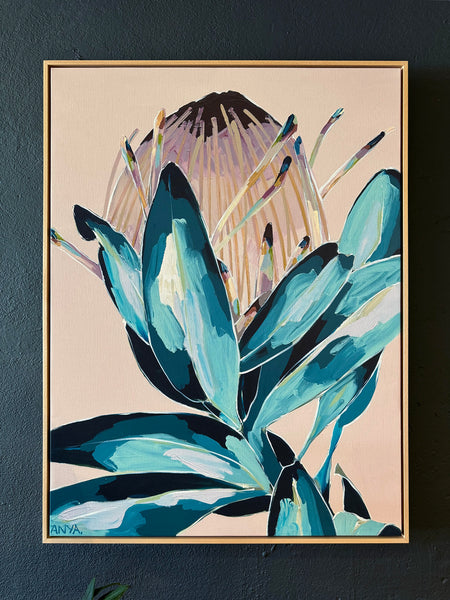 'Carry The Feeling' Framed Canvas Print