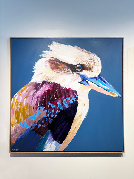 'Caught Up In Explaining' Customised CANVAS PRINT - Large