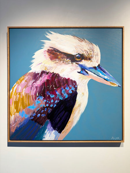 'Caught Up In Explaining' Customised CANVAS PRINT - Medium