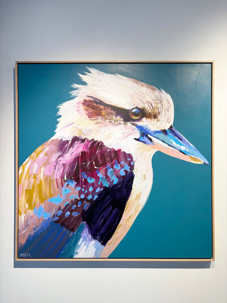 'Caught Up In Explaining' Customised CANVAS PRINT - Large