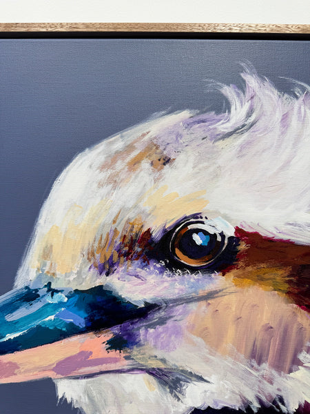 'Confirmed Worth' Framed Canvas Print