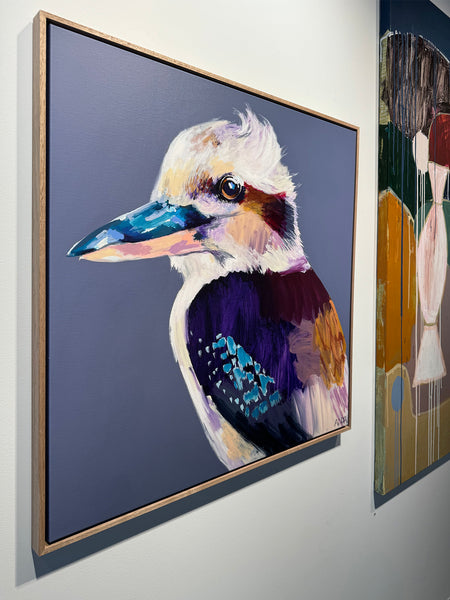 'Confirmed Worth' Framed Canvas Print