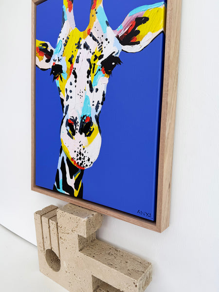 'Confused In My Restlessness' XS Framed Canvas Print