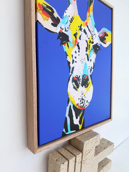 'Confused In My Restlessness' XS Framed Canvas Print