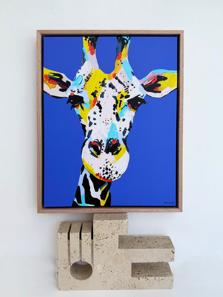 'Confused In My Restlessness' XS Framed Canvas Print