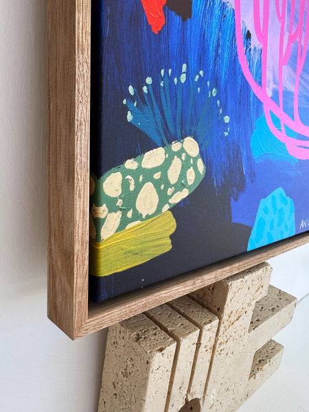 'Coral Study no.72' XS Framed Canvas Print