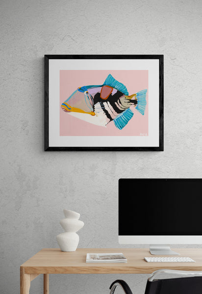 'Fish Seventeen' PAPER PRINT