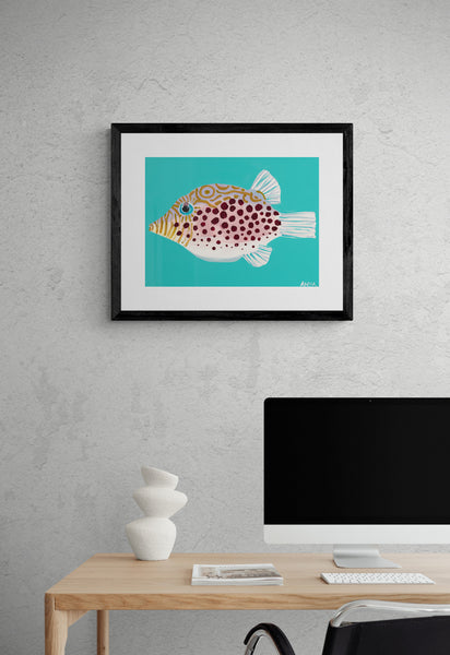 'Fish Eighteen' PAPER PRINT
