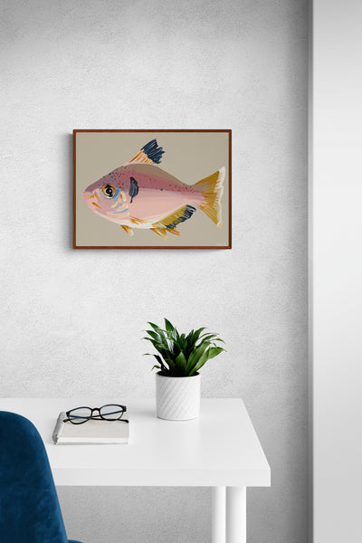 'Fish Nineteen' CANVAS PRINT
