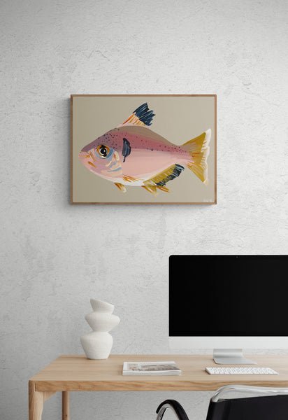 'Fish Nineteen' CANVAS PRINT
