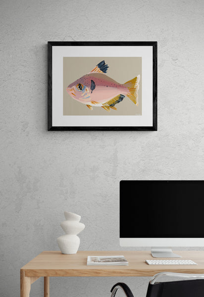 'Fish Nineteen' PAPER PRINT