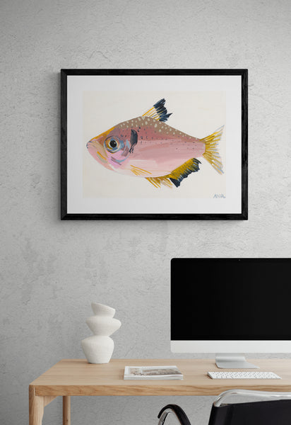 'Fish Twenty One' PAPER PRINT