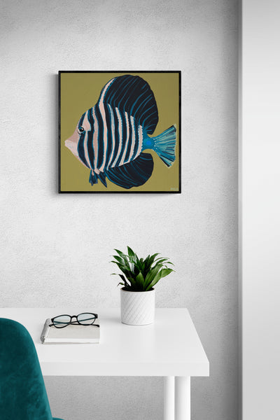 'Fish Nine' CANVAS PRINT