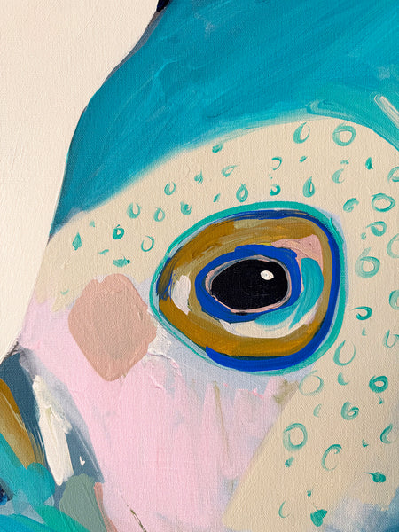 'Fish Eight' Customised CANVAS PRINT