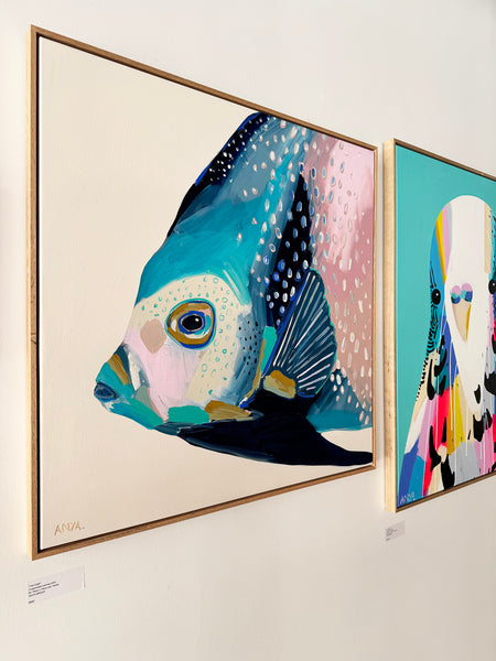 'Fish Eight' Customised CANVAS PRINT