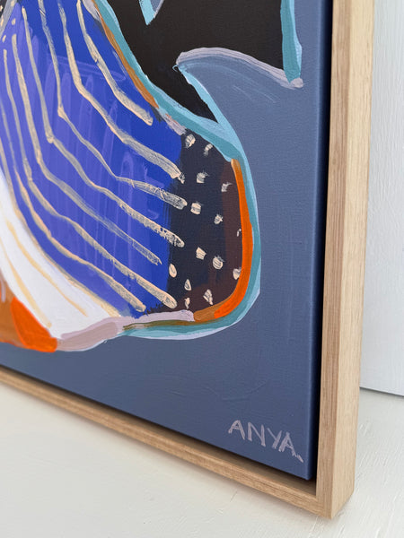 'Hamilton' XS Framed Canvas Print