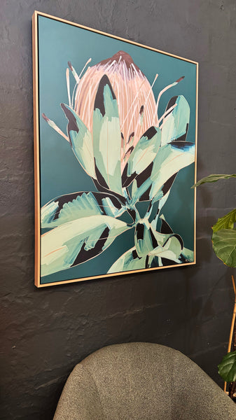 'Having Little Effect' Framed Canvas Print