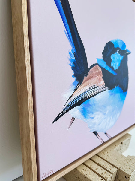 'Hold Me And Then Let Me Go' XS Framed Canvas Print