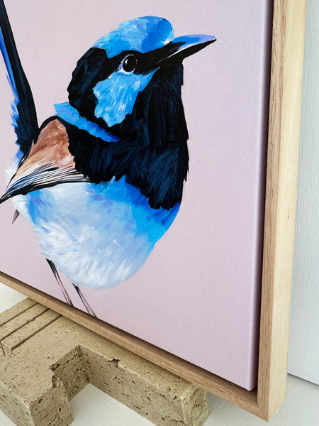 'Hold Me And Then Let Me Go' XS Framed Canvas Print