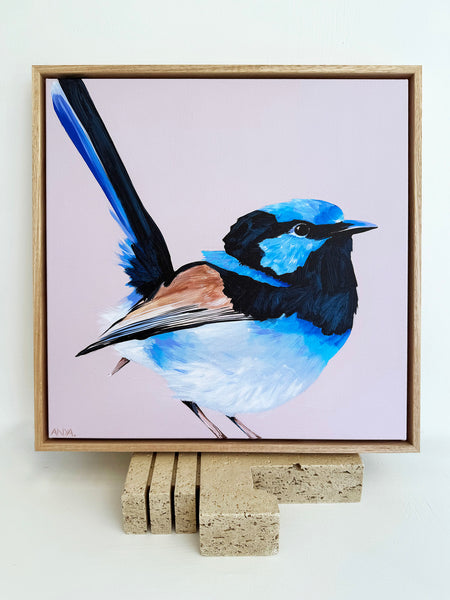 'Hold Me And Then Let Me Go' XS Framed Canvas Print