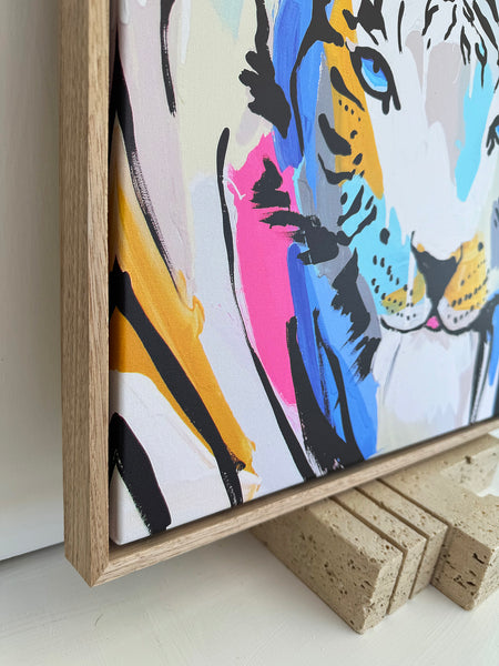 'I Need Nothing More' Framed Canvas Print