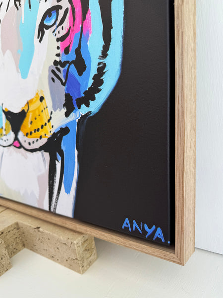 'I Need Nothing More' Framed Canvas Print