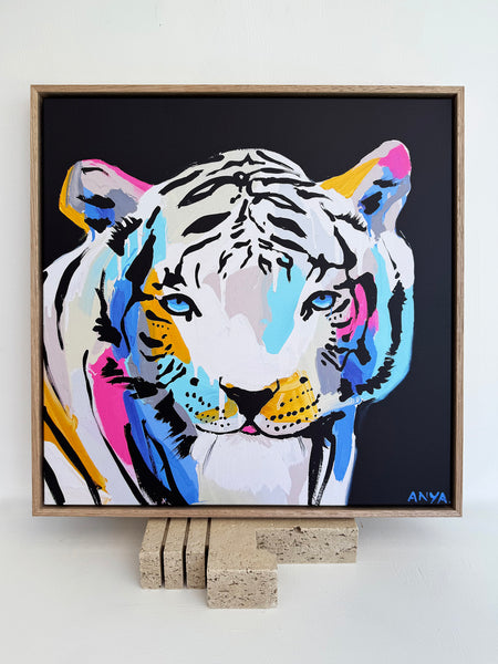 'I Need Nothing More' Framed Canvas Print