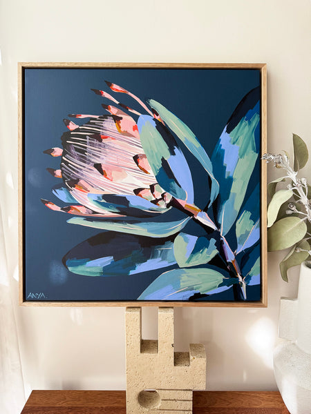'Inner Awareness' Framed Canvas Print
