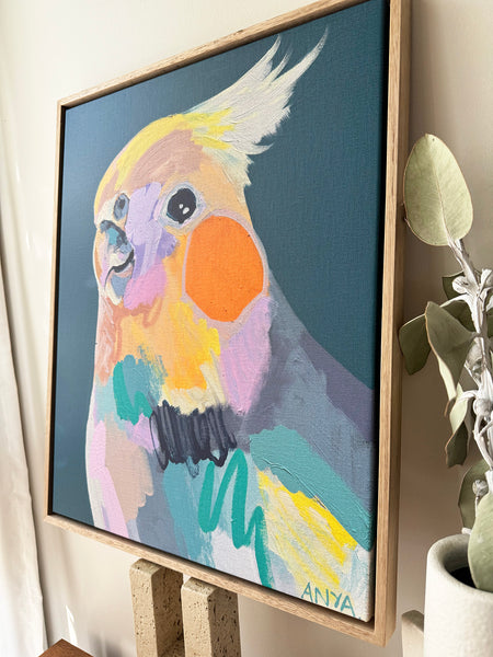 'It's Not Lost On Me' Framed Canvas Print