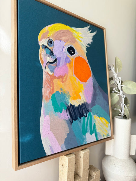 'It's Not Lost On Me' Framed Canvas Print