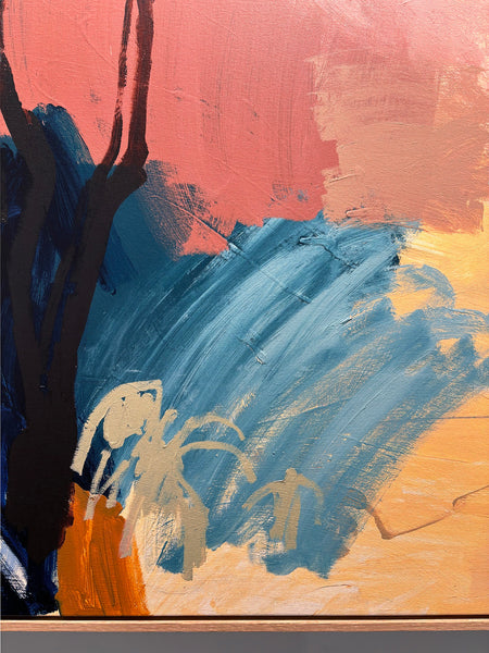 'I Want To Feel An Empty Space' Framed Canvas Print