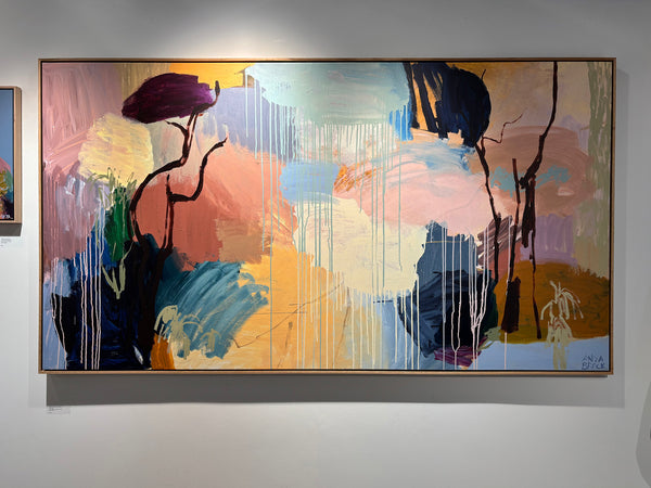 'I Want To Feel An Empty Space' Framed Canvas Print