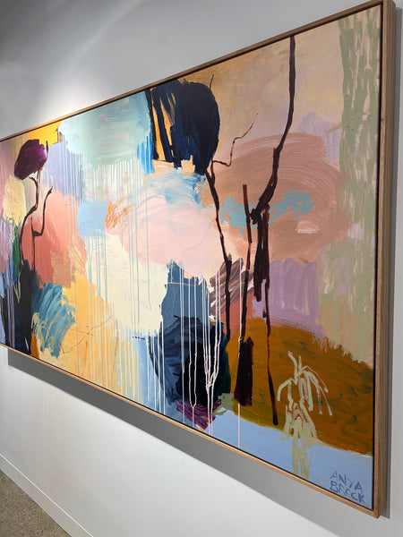 'I Want To Feel An Empty Space' Framed Canvas Print