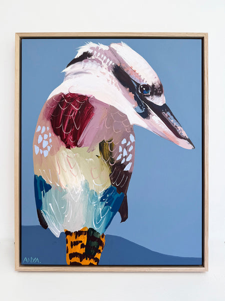 'Kookaburra Three' Customised CANVAS PRINT