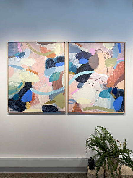 'Let Loss Reveal It - Diptych'