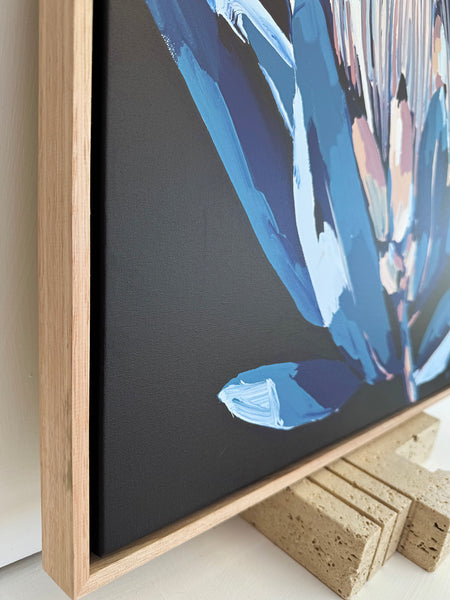 'Listless But Not Lonely' Framed Canvas Print