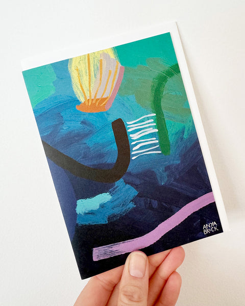 ABSTRACT GREETING CARDS PACK