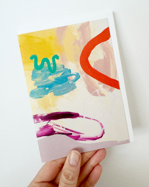 ABSTRACT GREETING CARDS PACK