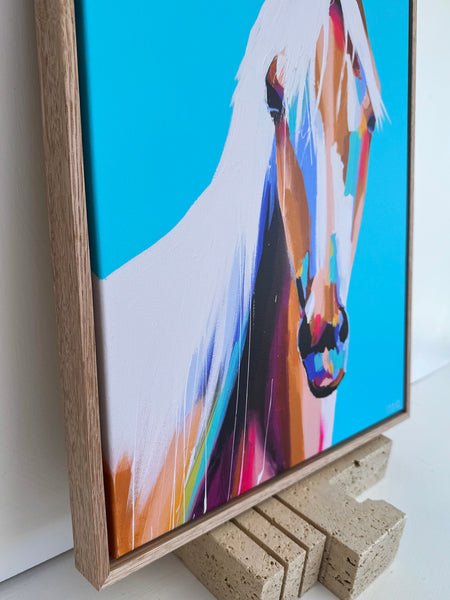 'Often Elsewhere' Framed Canvas Print