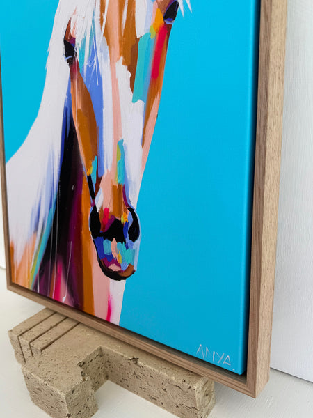 'Often Elsewhere' Framed Canvas Print