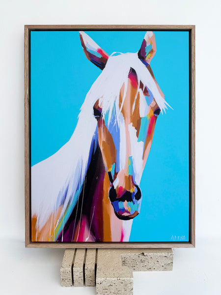 'Often Elsewhere' Framed Canvas Print