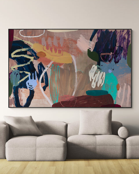 'Open Ended Intensity' CANVAS PRINT
